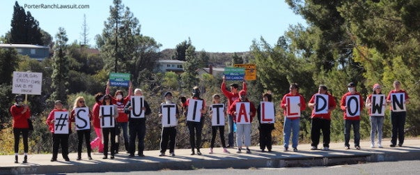 Porter Ranch Rallies Against SoCalGas